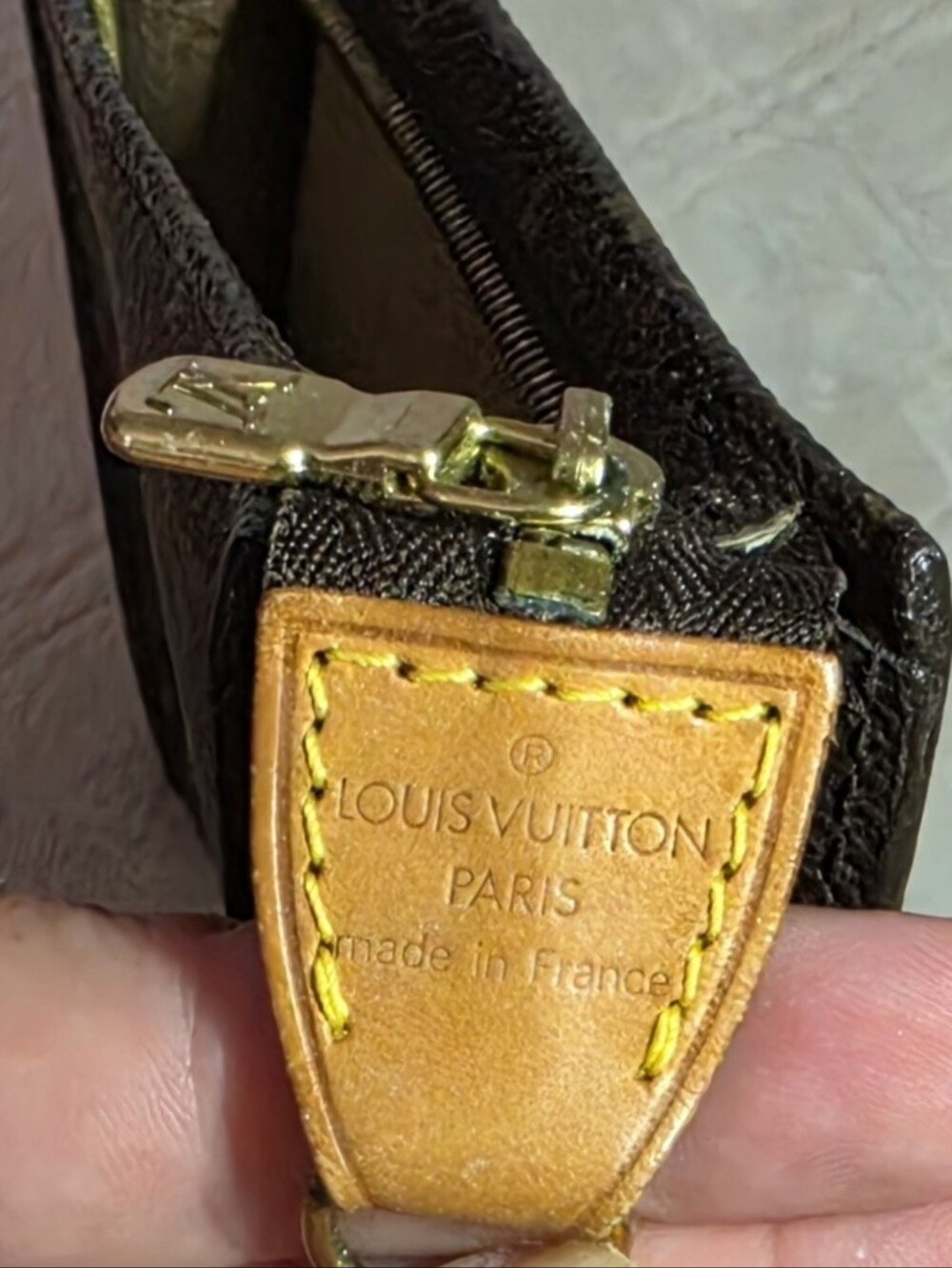 Authentic Louis Vuitton Monogram Pouch - Picture 9 of 13
